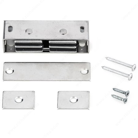 Conservatorio Triple Pole Magnetic Catch - Aluminum Case, Satin Aluminum CO3856599